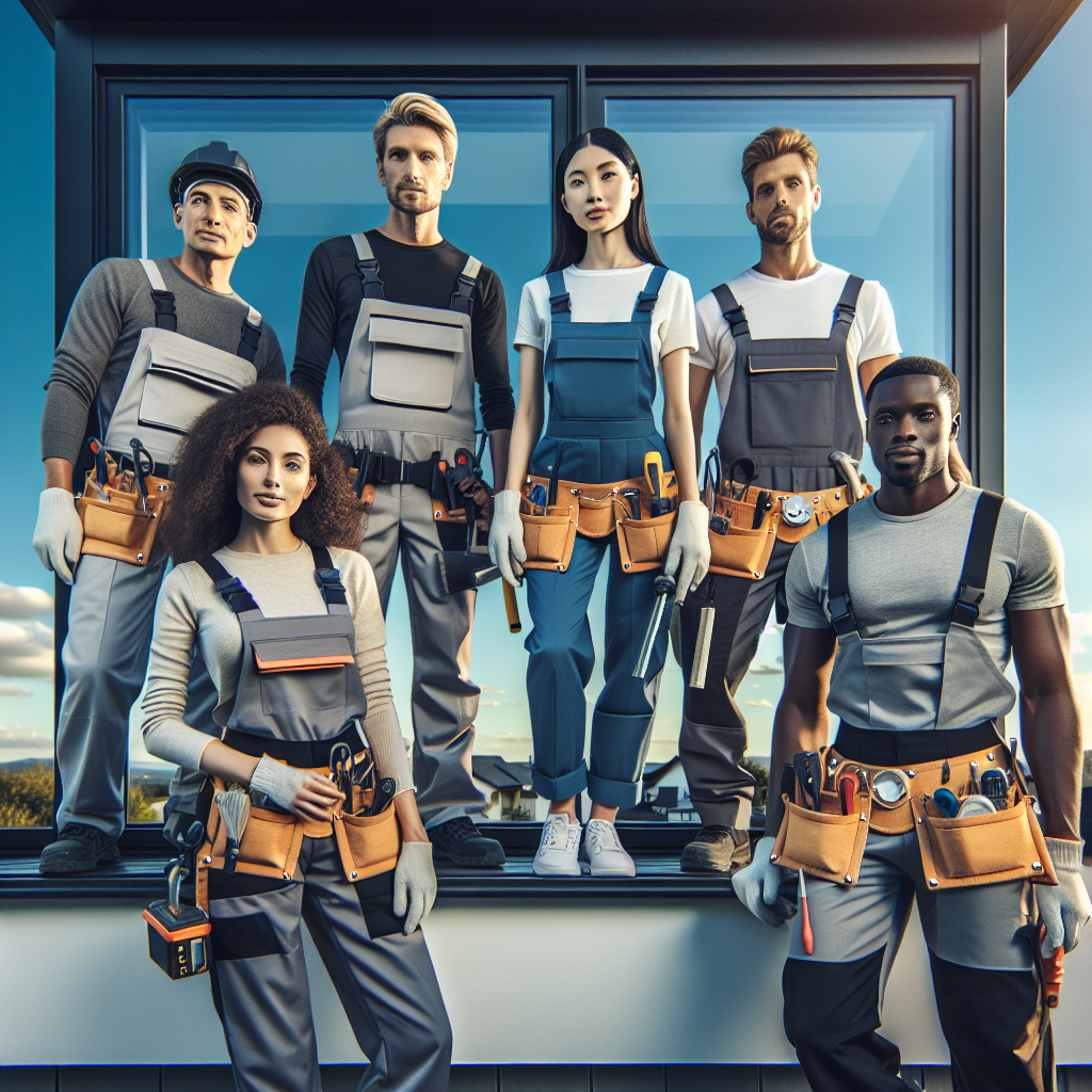 Complete home window replacement project